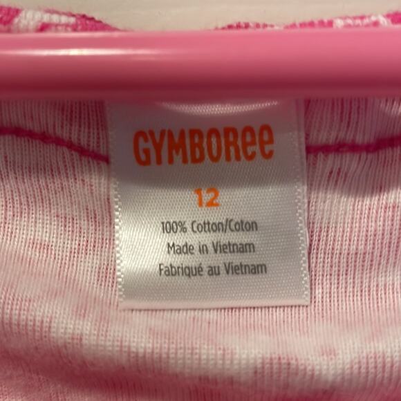 Gymboree girls Pink size 12 Tank top ruffle neckline New With Tags - Picture 6 of 6